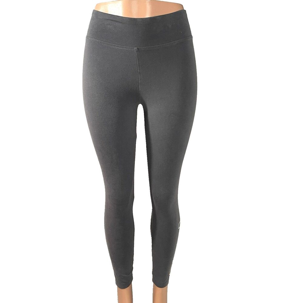 Fila Activewear Capri Pants Womens Medium Gray Workout Running Leggings